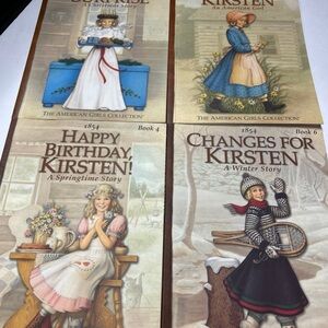 The American Girls Collection: Kirsten Book Set (Blue, White, Cream, Brown)
